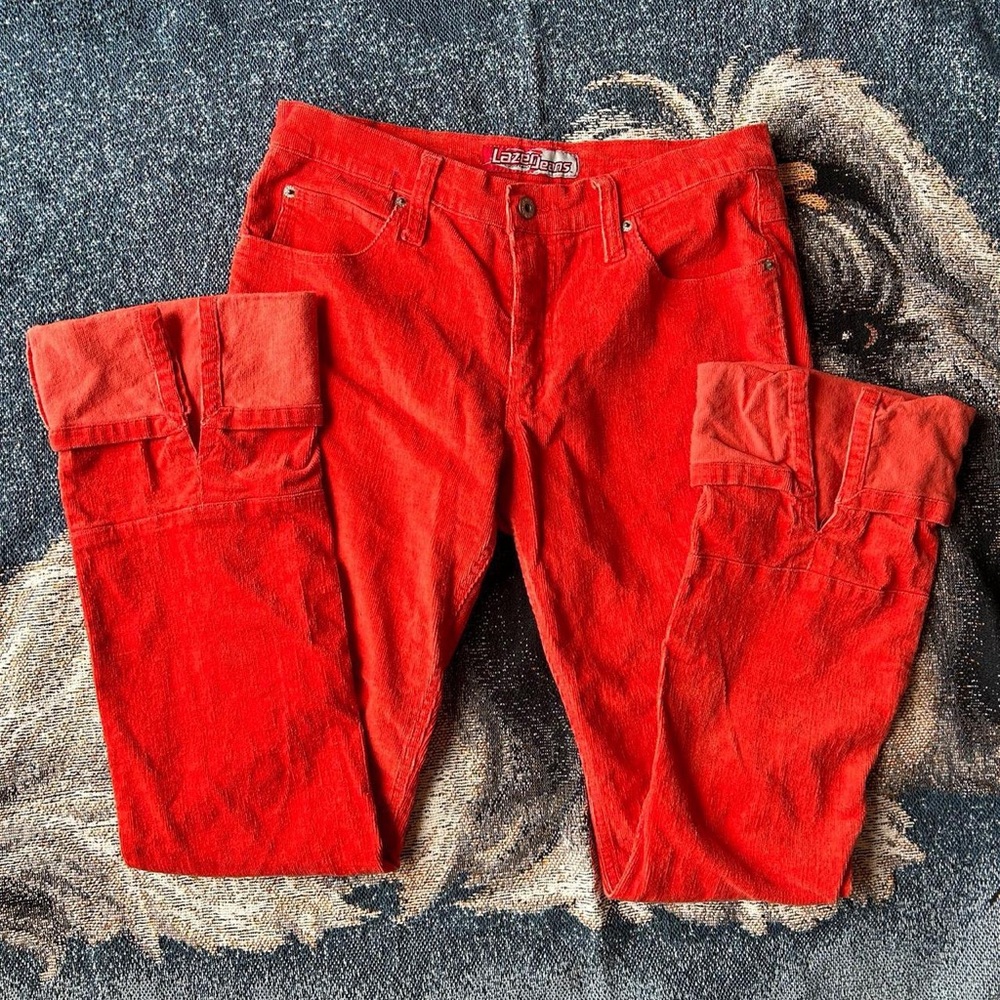 Vintage Y2K corduroy flare pants
